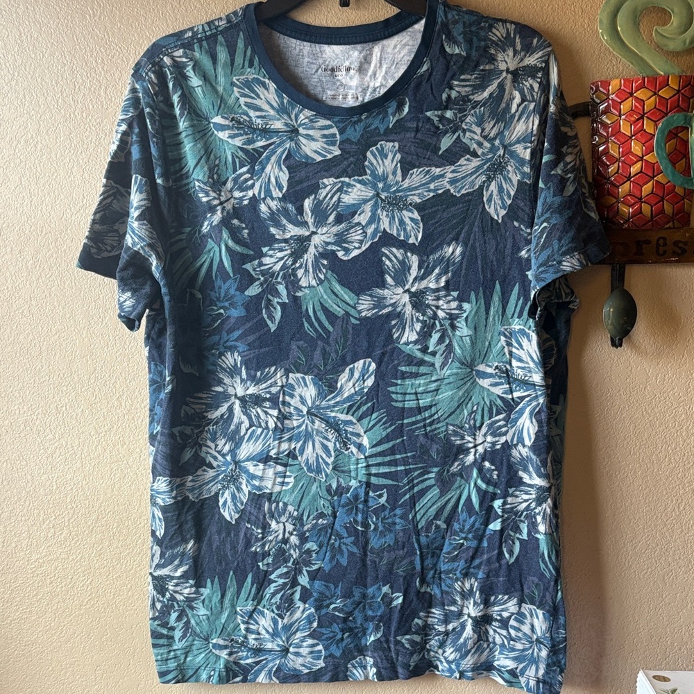 Goodfellow & Co Tropical Print Men's Tee